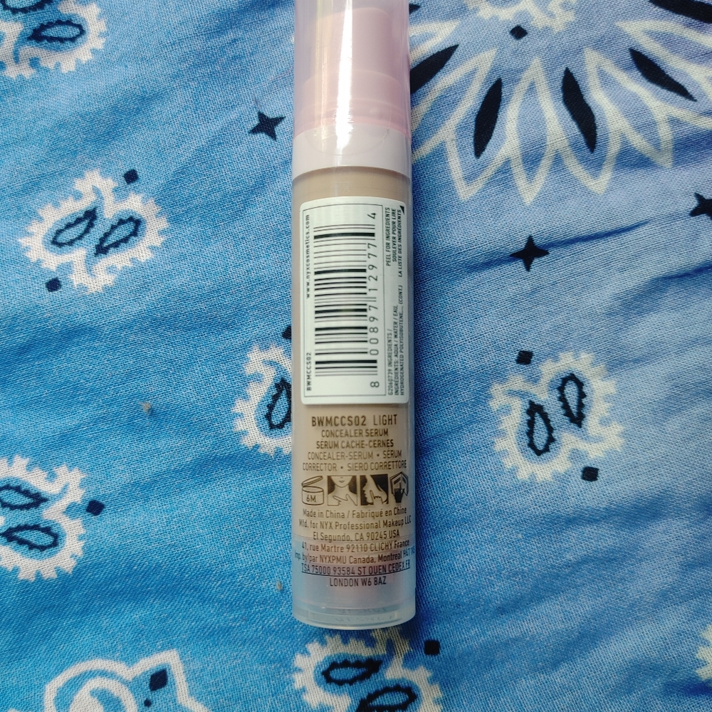 Nyx Cosmetics Bare With Me concealer serum